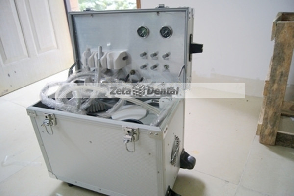 Dental Portable Turbine Unit with Air Compressor Inside